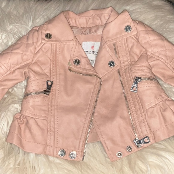 Pink Leather Jacket - Picture 2 of 6